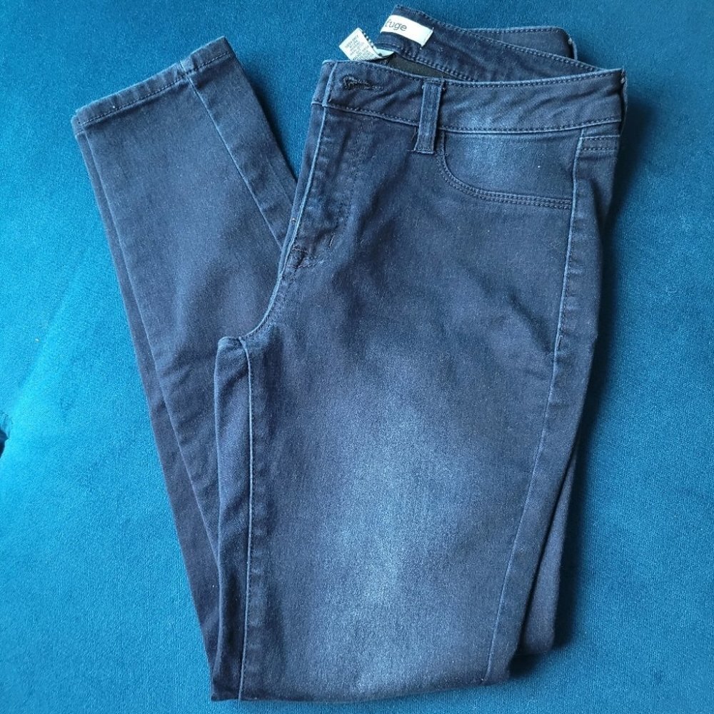 Blue denim jeans